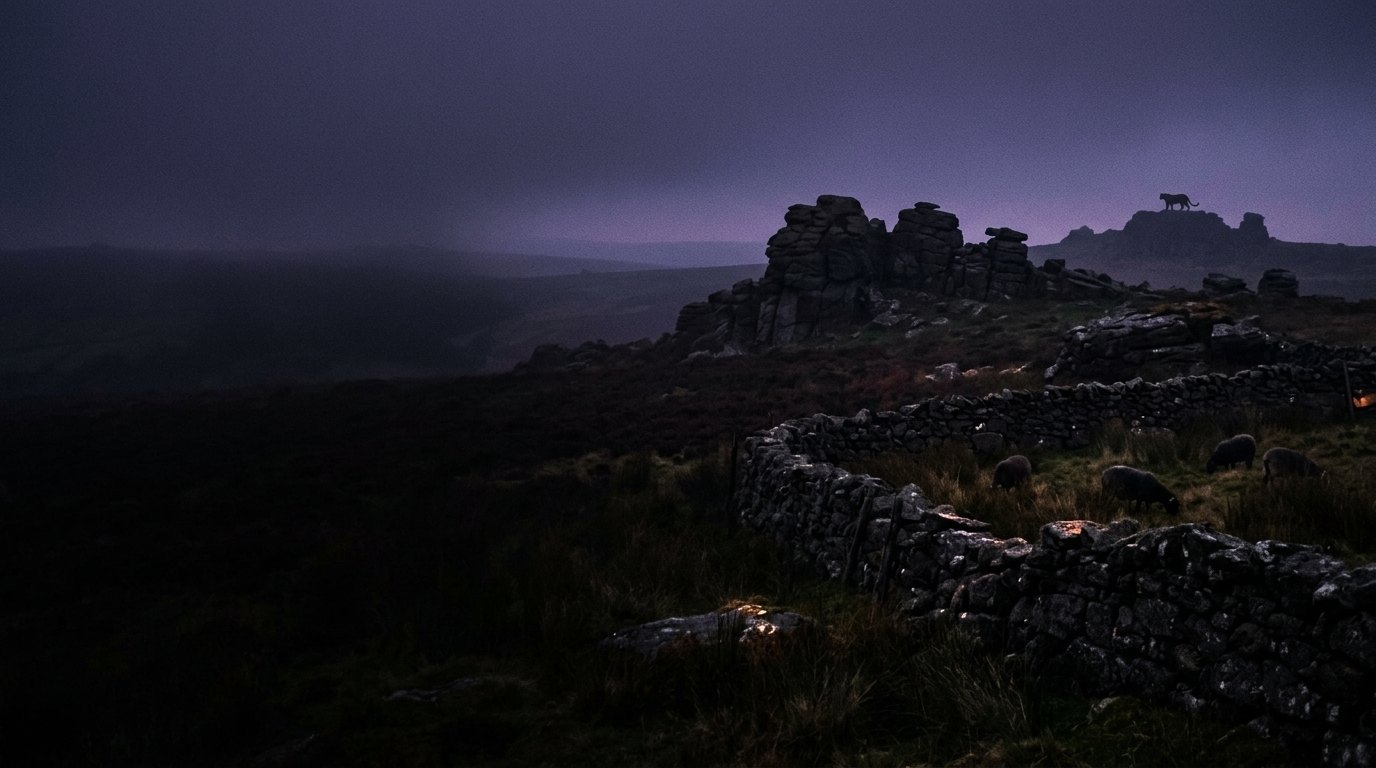 The Beast of Bodmin Moor, artwork for the Mystery episode