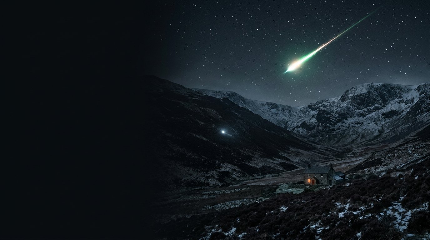 The Berwyn Mountains, artwork for the Mystery episode