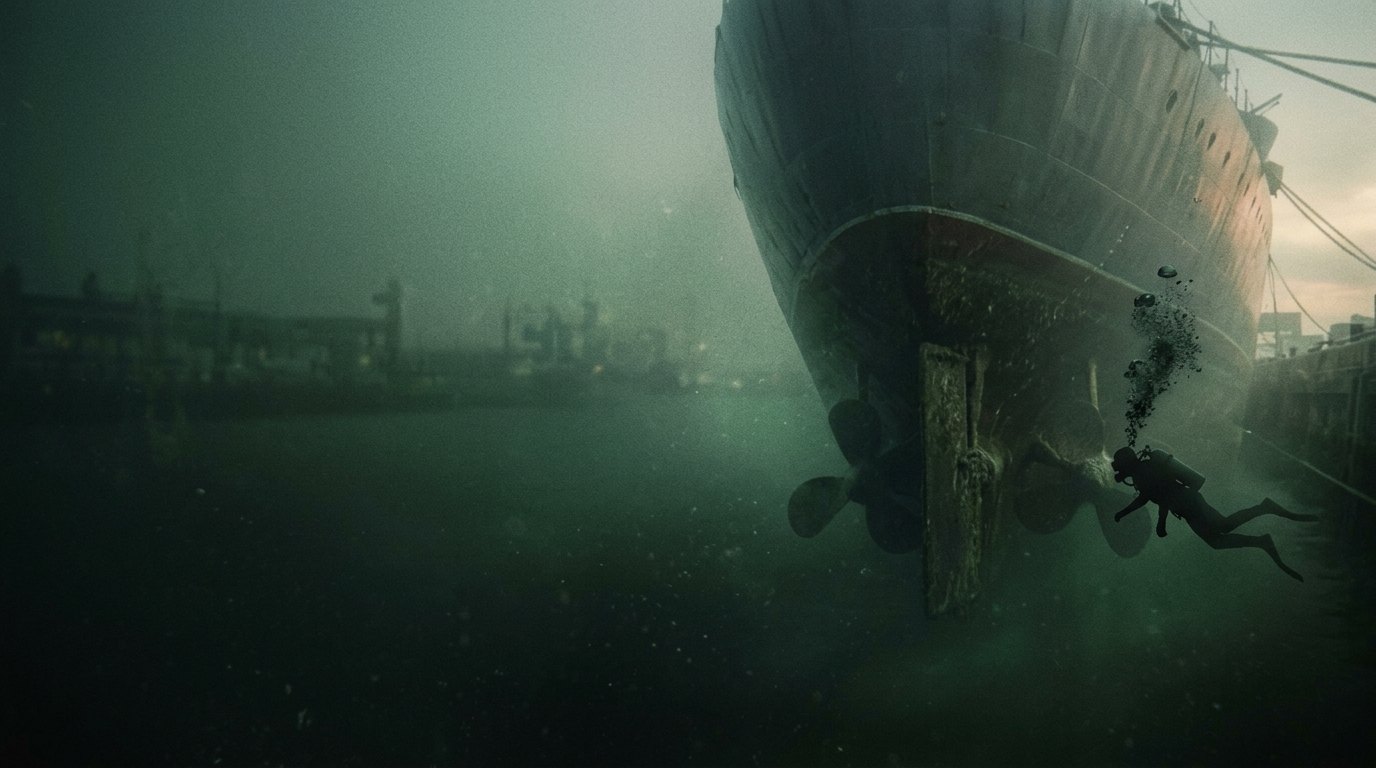 Buster Crabb, artwork for the Mystery episode