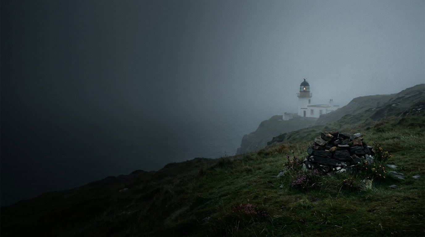 The Mull of Kintyre, artwork for the Mystery episode