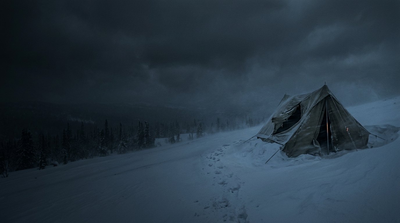 Dyatlov Pass, artwork for the Mystery episode