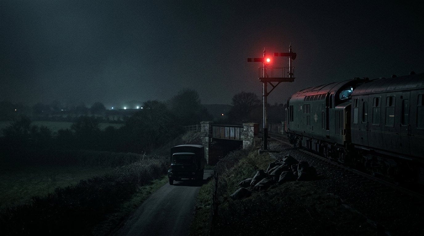 The Great Train Robbery, artwork for the Mystery episode