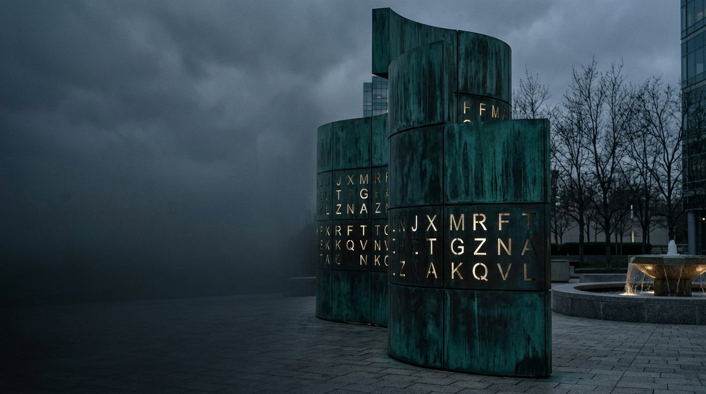 Kryptos, artwork for the Mystery episode