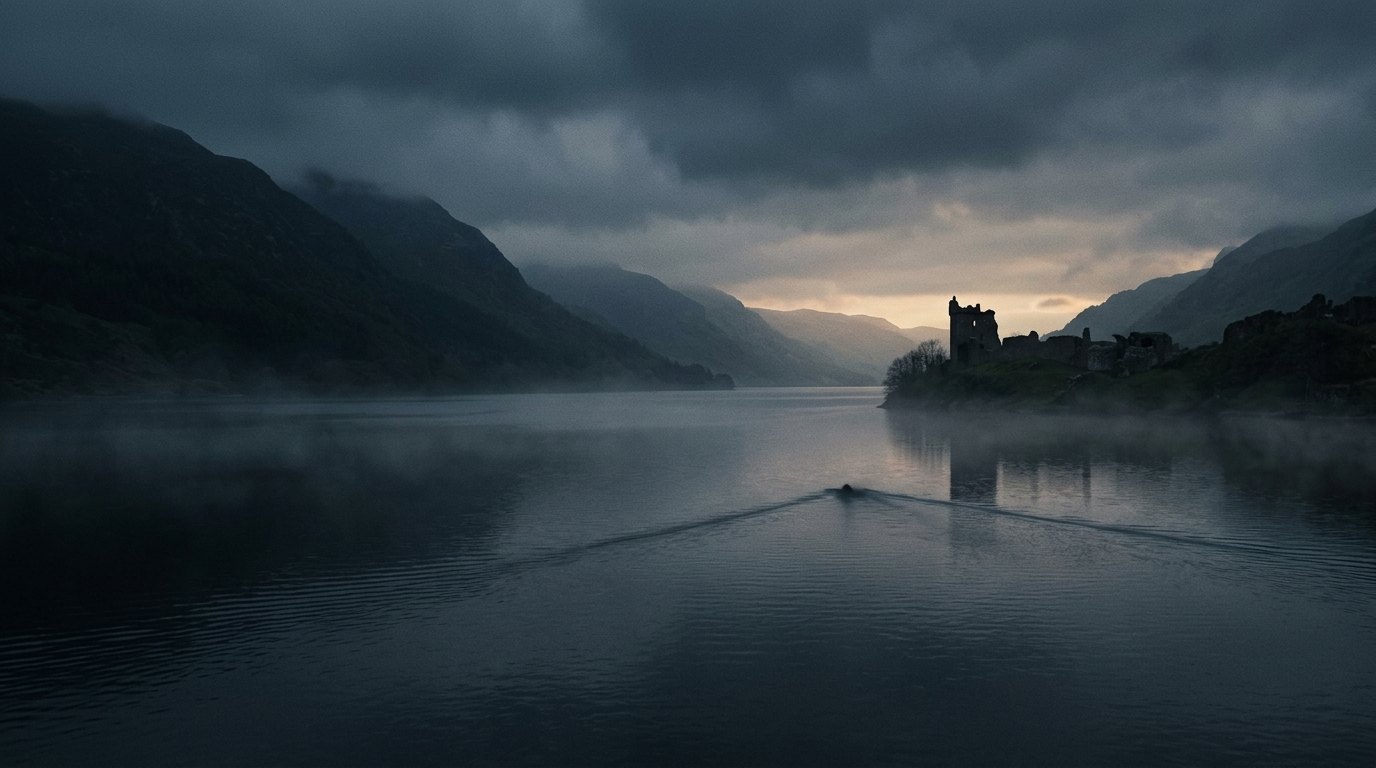 Loch Ness, artwork for the Mystery episode
