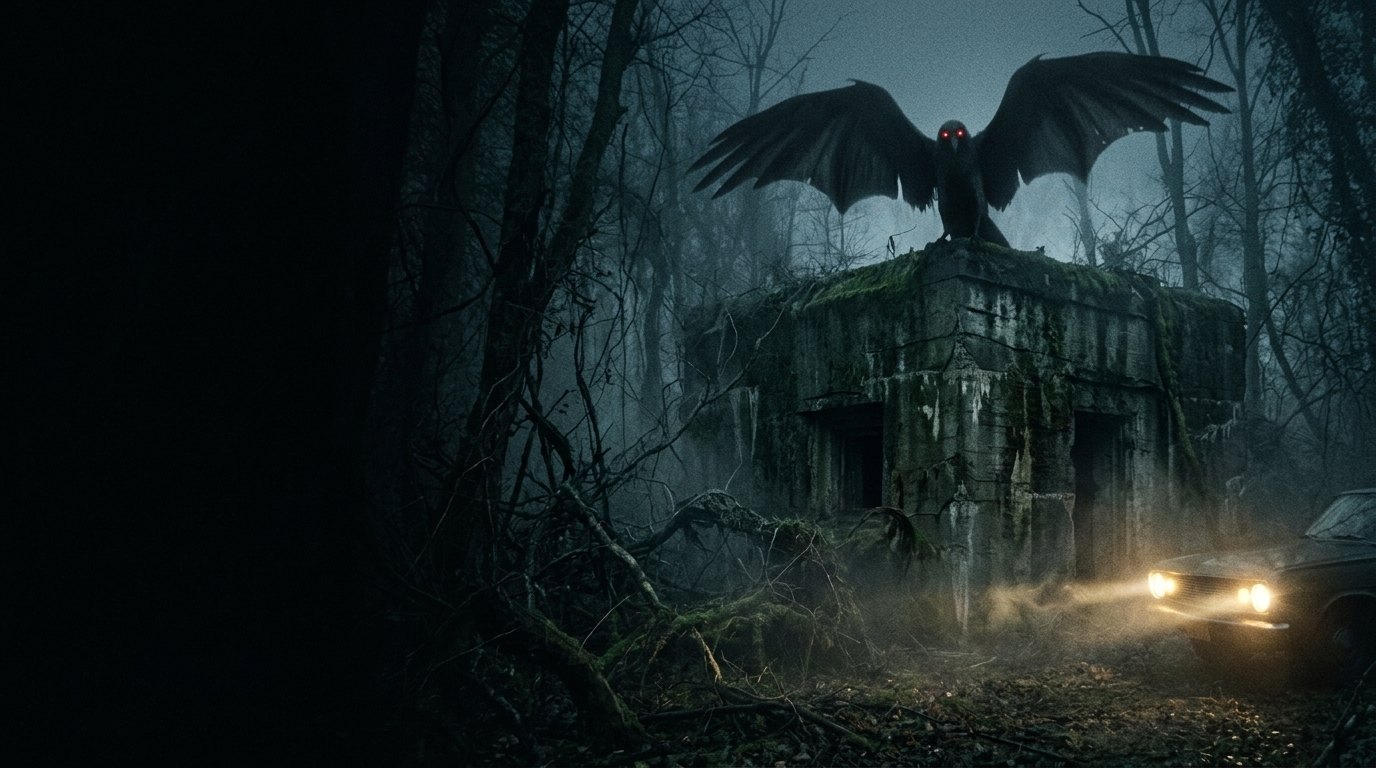 Mothman, artwork for the Mystery episode