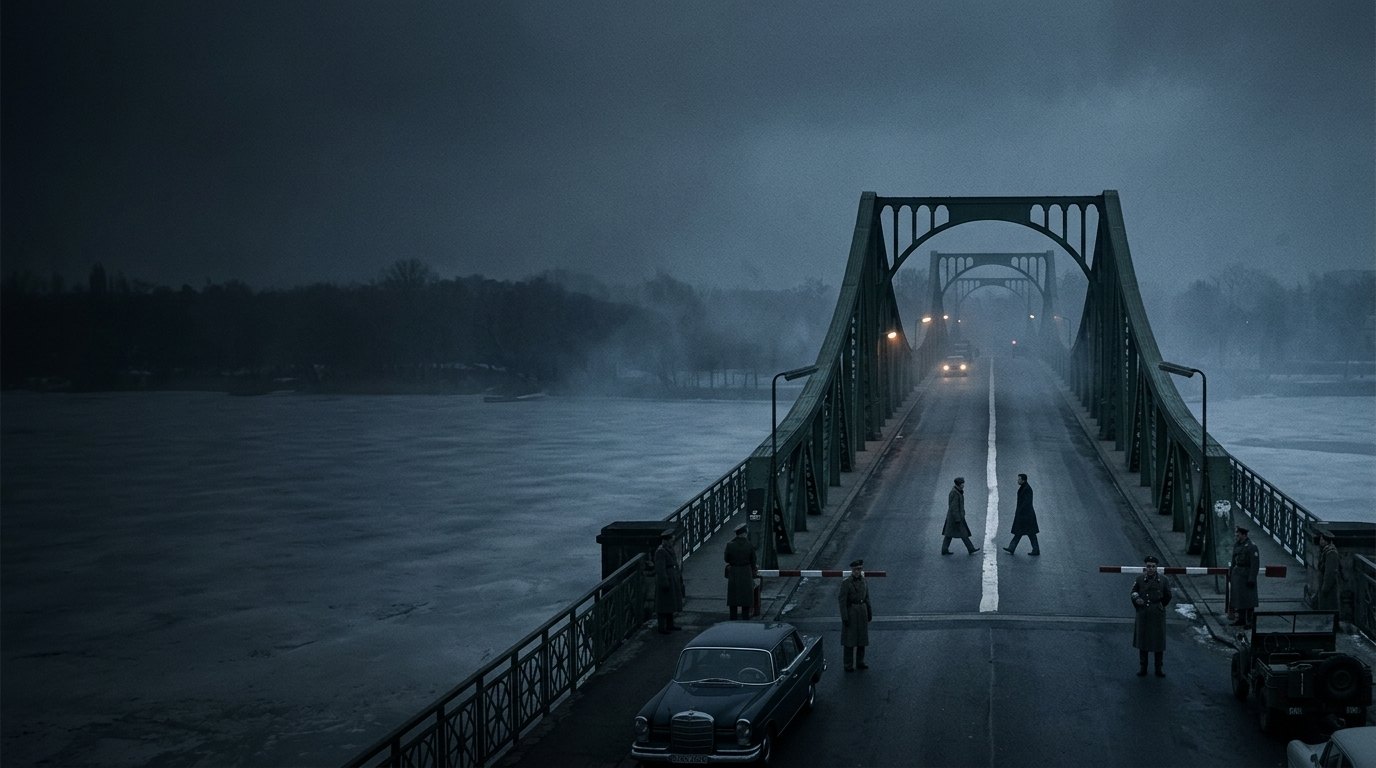 The Bridge of Spies, artwork for the Mystery episode