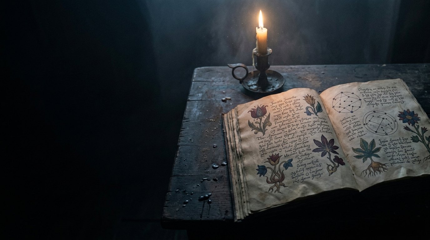 The Voynich Manuscript, artwork for the Mystery episode